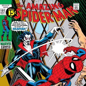 Amazing Spider-Man 101 Comic Cover silk canvas Fabric Poster (36" x 24")